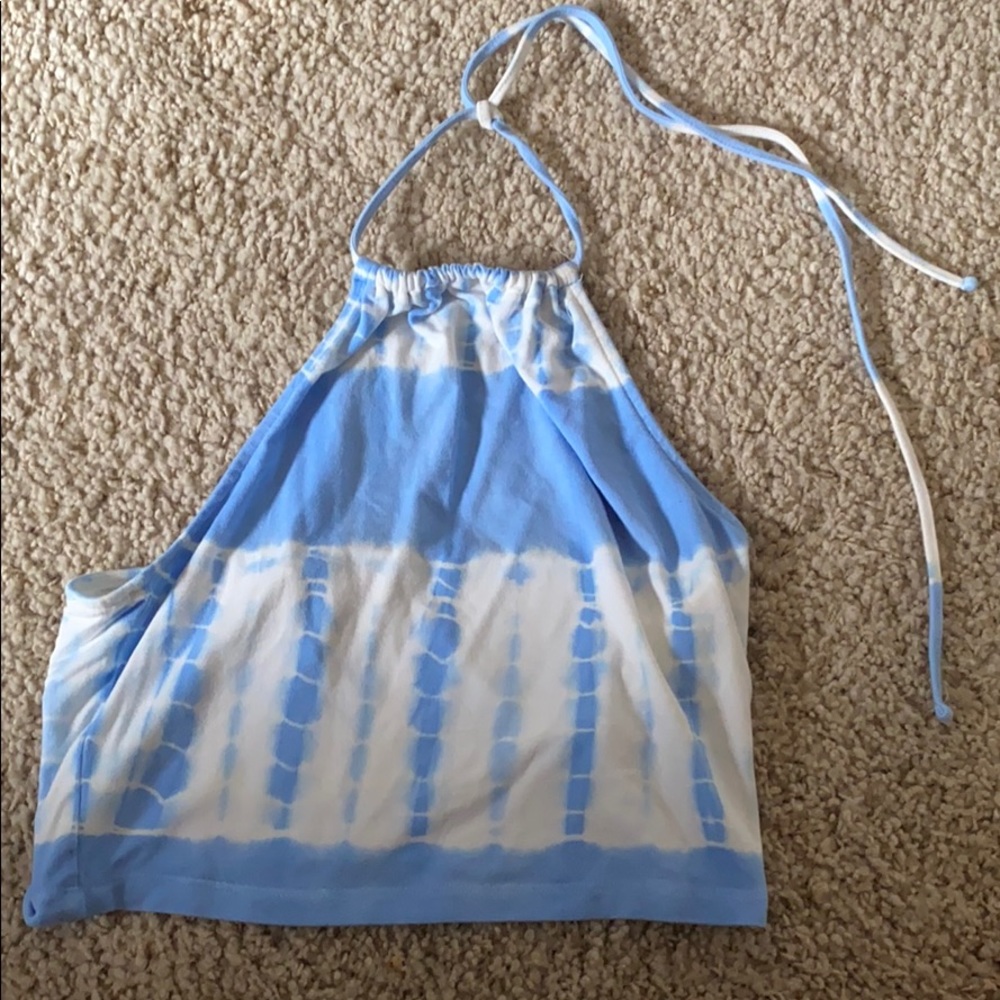 blue tank